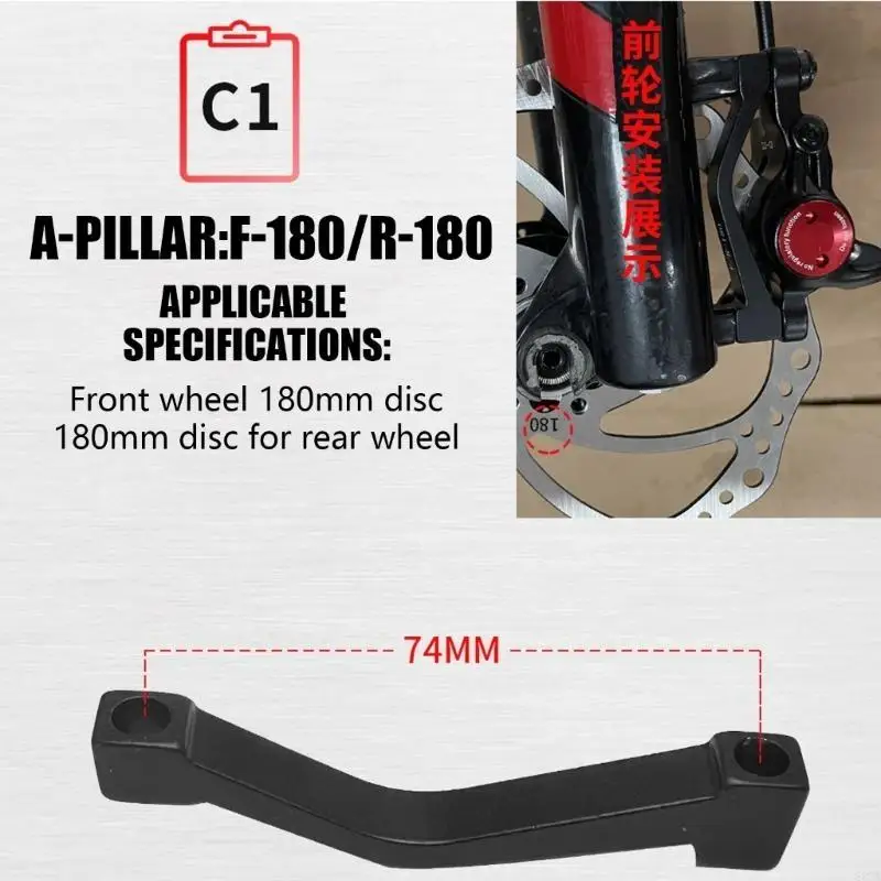 Cycling Disc Brake Calipers Mount Adapter, 140/160/180/203mm Bicycles Brake Adapter Post Mount Calipers Rotor Adapter
Cycling Disc Brake Calipers Mount Adapter, 140/160/180/203mm Bicycles Brake Adapter Post Mount Calipers Rotor Adapter
