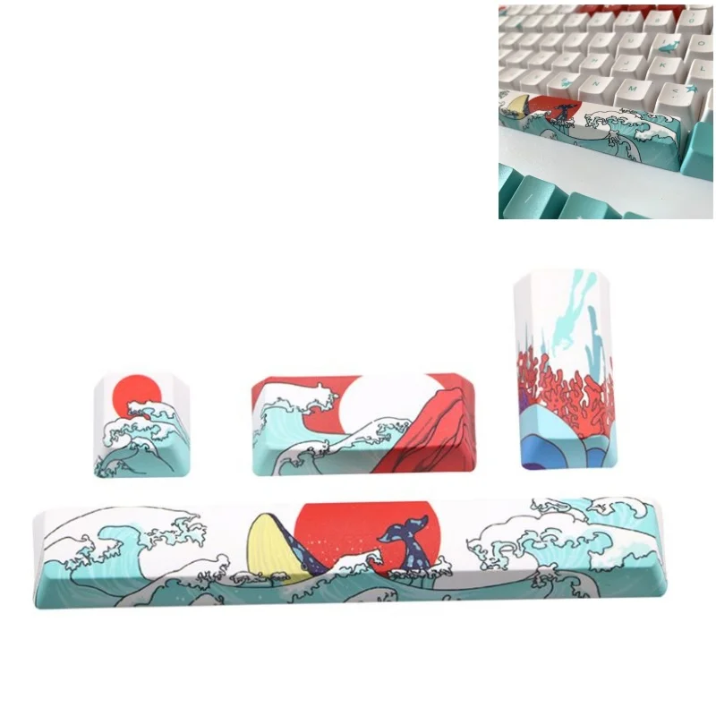 Клавиатура Sea Coral Keycap PBT, пятисторонняя, красящая, подлежащая пробелу, клавиатура 6,25u OEM для механической клавиатуры «сделай сам» 
Клавиатура Sea Coral Keycap PBT, пятисторонняя, красящая, подлежащая пробелу, клавиатура 6,25u OEM для механической клавиатуры «сделай сам»