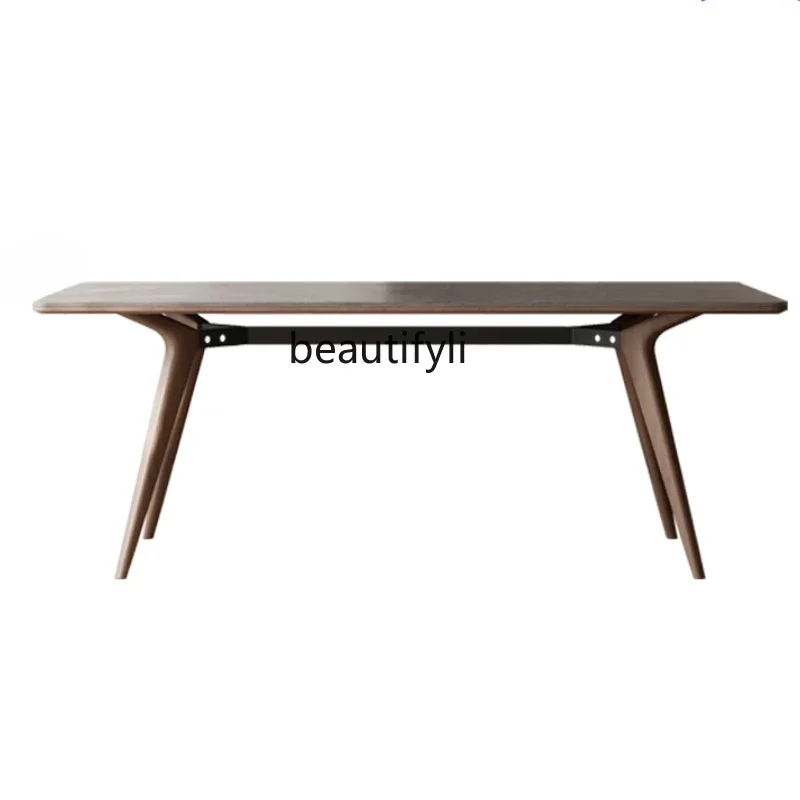 X188Japanese-Style Solid Wood Dining Table Stone Plate Simple Modern Rectangular Walnut Color Household Small Apartment
X188Japanese-Style Solid Wood Dining Table Stone Plate Simple Modern Rectangular Walnut Color Household Small Apartment