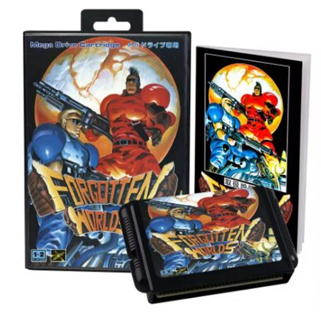 Forgotten Worlds with Box and Manual for 16 Bit Sega MD Game Cartridge Megadrive Genesis System
Forgotten Worlds with Box and Manual for 16 Bit Sega MD Game Cartridge Megadrive Genesis System