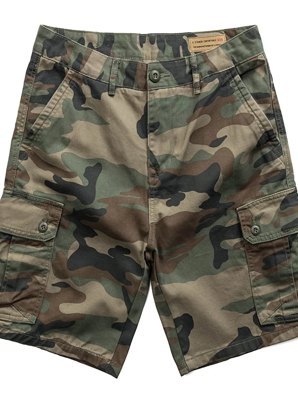 Pure Cotton Camouflage Workwear orts Men's Five ket Straight Leg mid Waist Summer Casual American Sle Retro Trendy
Pure Cotton Camouflage Workwear orts Men's Five ket Straight Leg mid Waist Summer Casual American Sle Retro Trendy