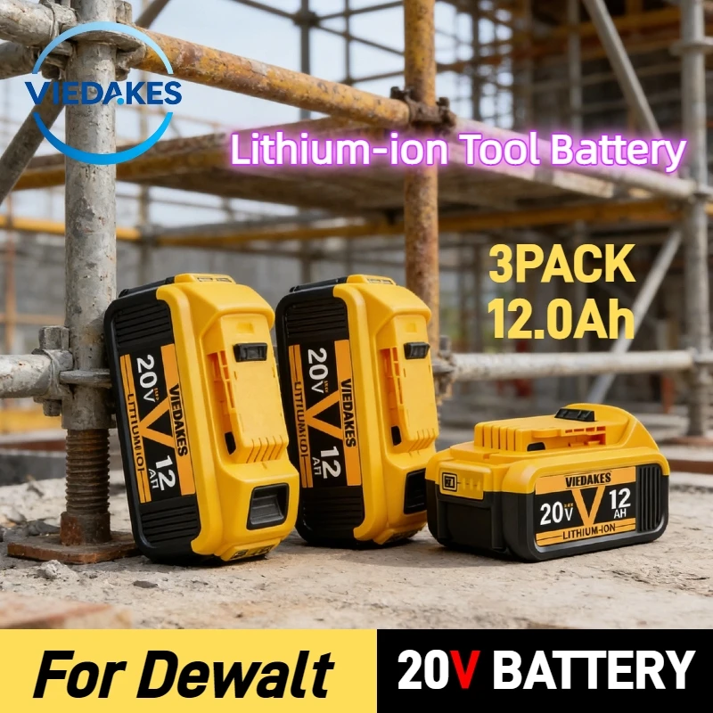 100% original 20V battery12.0Ah 8.0Ah Li-ion Battery For DeWalt Rechargeable DCB547-XJ DCB200 DCB201 For DeWalt 20V Battery
100% original 20V battery12.0Ah 8.0Ah Li-ion Battery For DeWalt Rechargeable DCB547-XJ DCB200 DCB201 For DeWalt 20V Battery