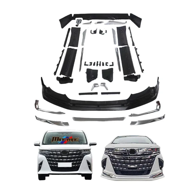 Modification 2024 Alphard Modell pp Plastics Body Kit Car Bumper for Alphard 40 Series Bodykit
Modification 2024 Alphard Modell pp Plastics Body Kit Car Bumper for Alphard 40 Series Bodykit