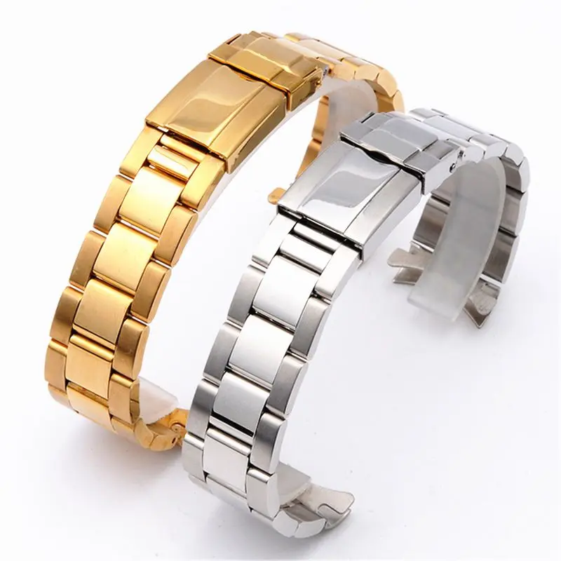 Gold 20mm Stainless Steel Silver Vintage Oyster Curved End Watch Straps Bands Bracelet for RLX DT
Gold 20mm Stainless Steel Silver Vintage Oyster Curved End Watch Straps Bands Bracelet for RLX DT
