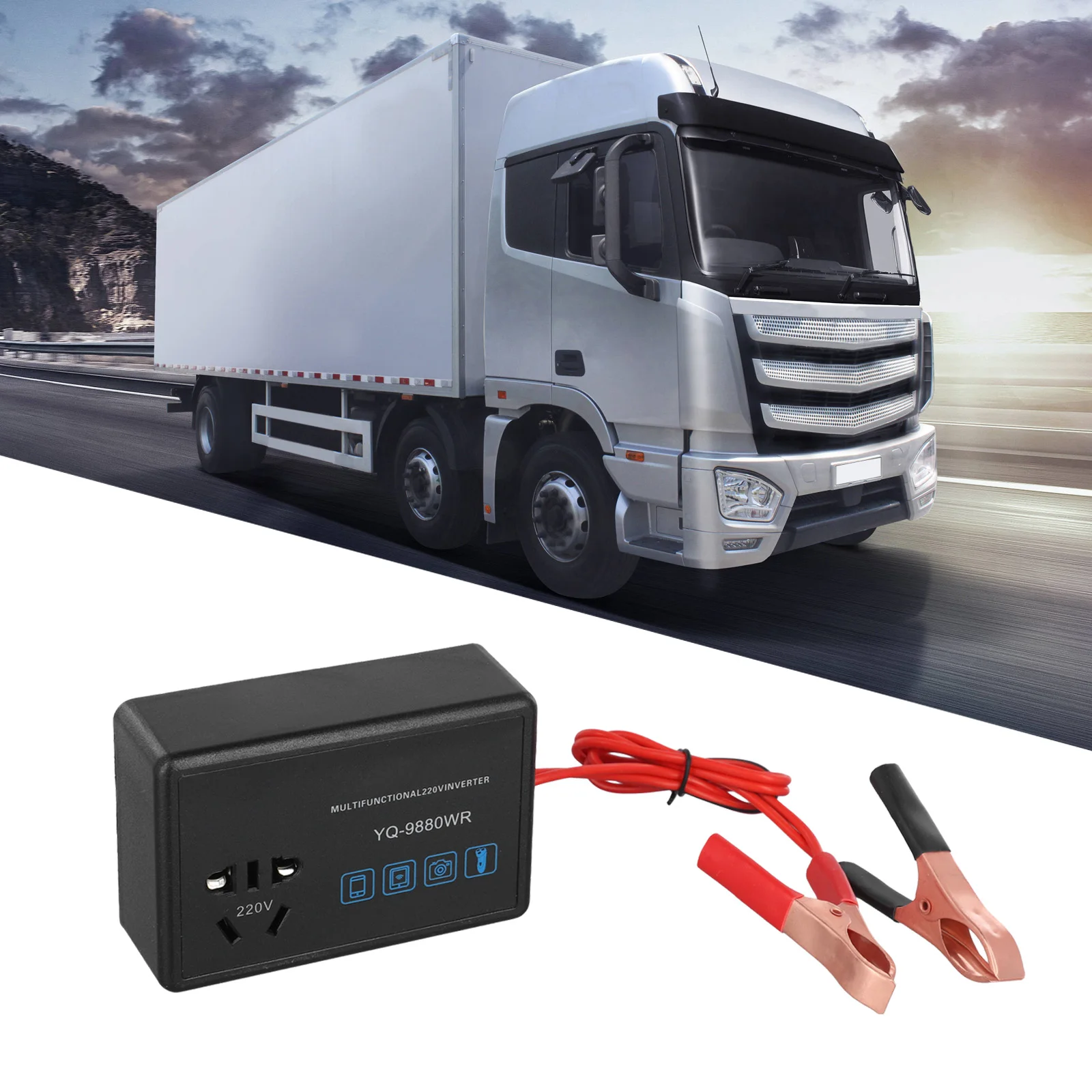 Car Inverter DC12V/24V To DC 220V 200W Sockets Power Inverter Adapter Fast Charging Automobiles Inverter
Car Inverter DC12V/24V To DC 220V 200W Sockets Power Inverter Adapter Fast Charging Automobiles Inverter