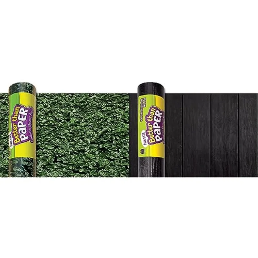 Fun Size Boxwood Better Than Paper® Bulletin Board Roll and Fun Size Vertical Black Wood Better Than Paper Bulletin Board Roll
Fun Size Boxwood Better Than Paper® Bulletin Board Roll and Fun Size Vertical Black Wood Better Than Paper Bulletin Board Roll
