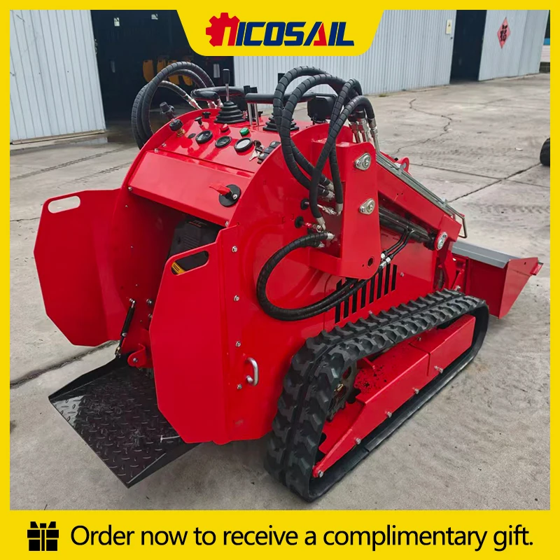 Small Tracked Skid Steer 420E Mini Loader OEM Custom Logo Color Configuration Factory Direct Global Shipping
Small Tracked Skid Steer 420E Mini Loader OEM Custom Logo Color Configuration Factory Direct Global Shipping