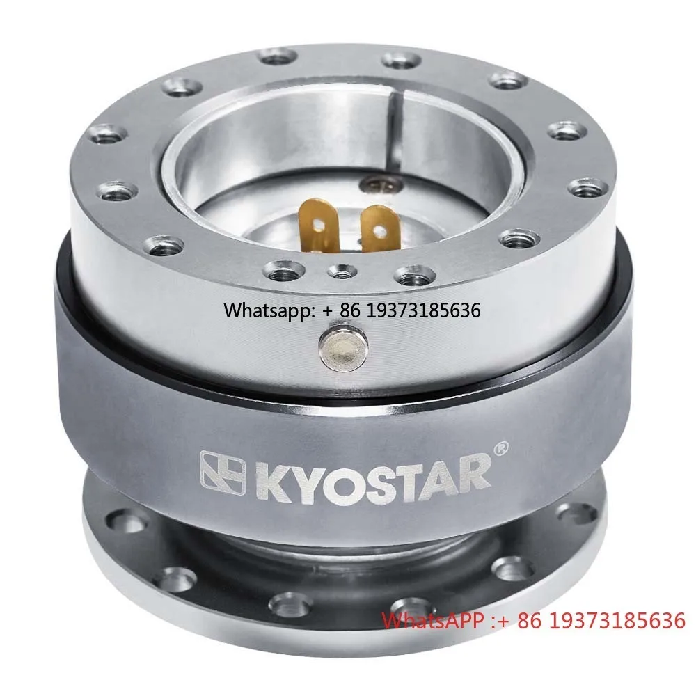 Kyostar Universal Gunmetal Aluminum Racing Sport Car Steering Wheel Quick Release Control Hub With Red Stitch Color
Kyostar Universal Gunmetal Aluminum Racing Sport Car Steering Wheel Quick Release Control Hub With Red Stitch Color