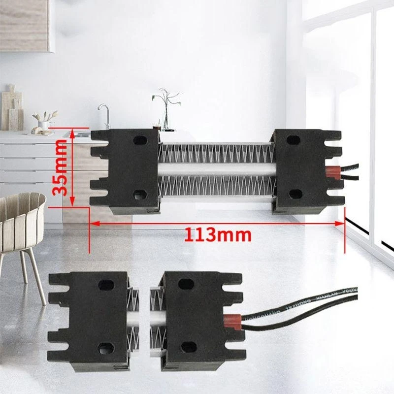 100W 220V Ceramic Thermostatic PTC Heating Insulated Universal Air Heater AC best sale
100W 220V Ceramic Thermostatic PTC Heating Insulated Universal Air Heater AC best sale