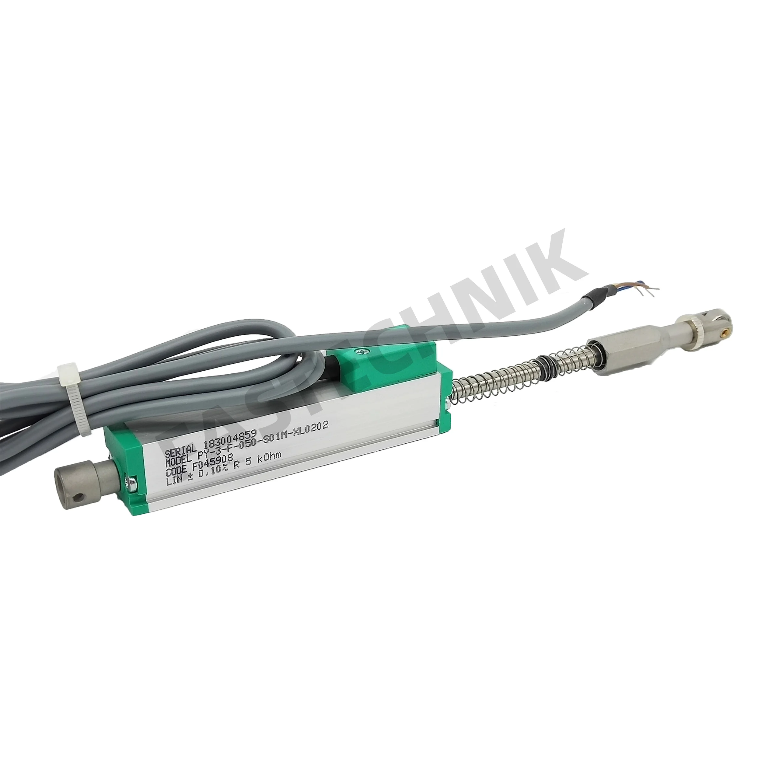 Italian original genuine self-reset displacement sensor/electronic ruler PY-3-F-050-S01M
Italian original genuine self-reset displacement sensor/electronic ruler PY-3-F-050-S01M