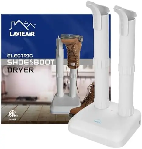 Boot Dryer for Work Boots, Sneakers & Gloves – No Heat, Noiseless, Fanless Drying & Deodorizing Warmer
Boot Dryer for Work Boots, Sneakers & Gloves – No Heat, Noiseless, Fanless Drying & Deodorizing Warmer