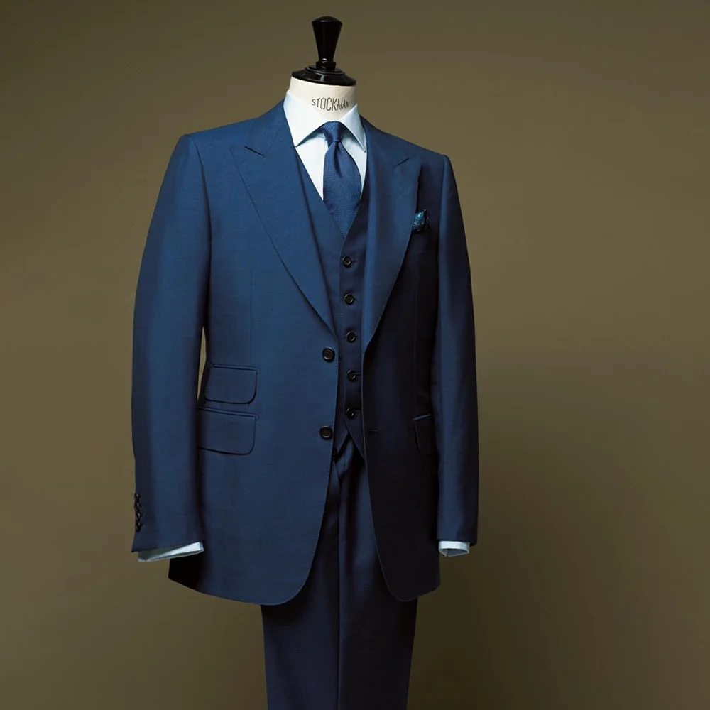 3 Pieces Men's Suit Formal Occasion Business Male Clothing High Quality Boutique Banquet Custom Blazer Set
3 Pieces Men's Suit Formal Occasion Business Male Clothing High Quality Boutique Banquet Custom Blazer Set