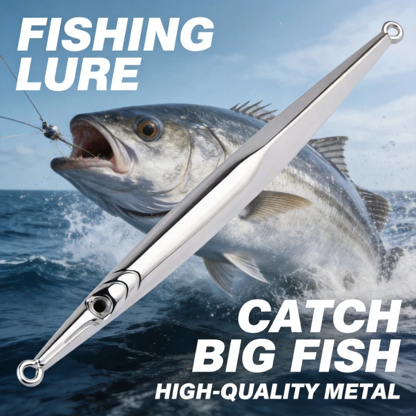 New Zinc Alloy Plating Slow Pitch Fast Sinking Jig 60g-80g Ultra Long Cast Saltwater Lures Mackerel Amberjack Bass Trout Tackle
New Zinc Alloy Plating Slow Pitch Fast Sinking Jig 60g-80g Ultra Long Cast Saltwater Lures Mackerel Amberjack Bass Trout Tackle