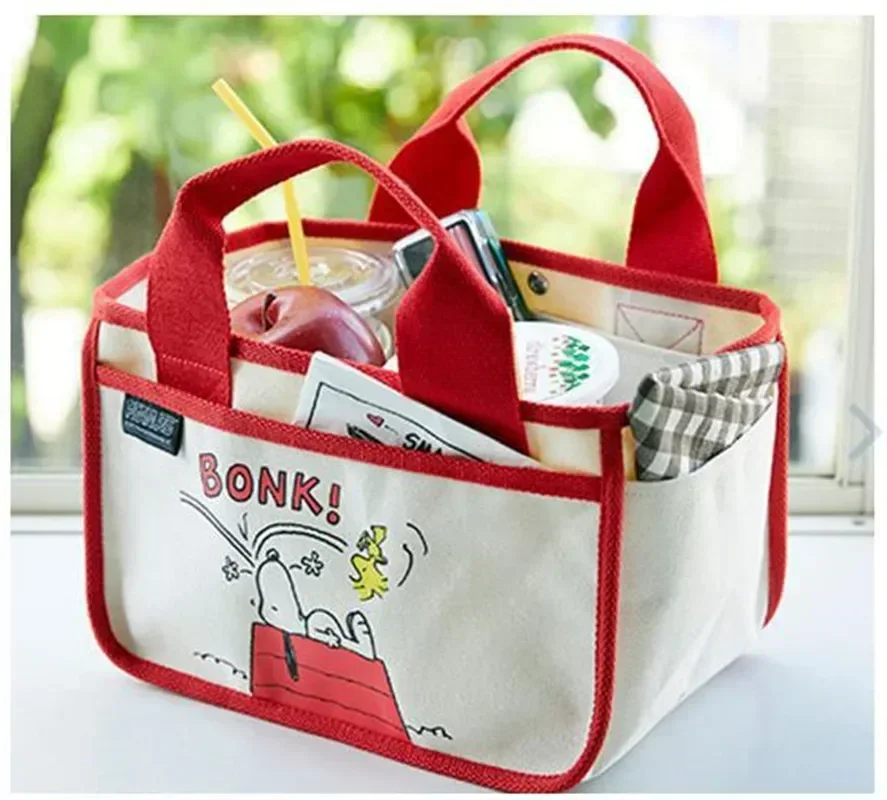 Snoopy Canvas Multifunction Handbag Boys and Girls Cartoon Cute Tote Bag Desktop Organizer storage Bag shopping bag
Snoopy Canvas Multifunction Handbag Boys and Girls Cartoon Cute Tote Bag Desktop Organizer storage Bag shopping bag