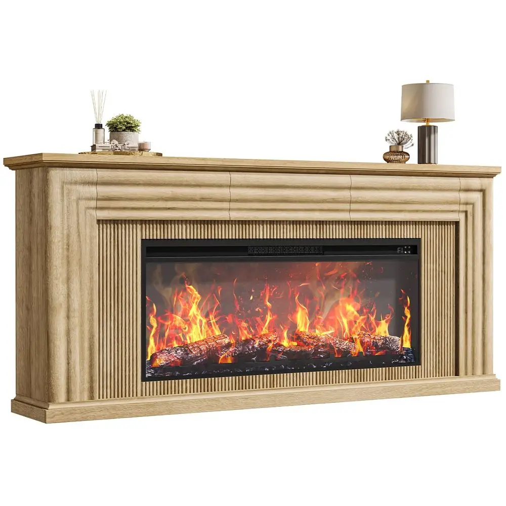 70 Fireplace TV Stand with 42 Electric Fireplace, Farmhouse TV Stand for 65 75 Inch TV, Entertainment Center TV Console with 3
70 Fireplace TV Stand with 42 Electric Fireplace, Farmhouse TV Stand for 65 75 Inch TV, Entertainment Center TV Console with 3
