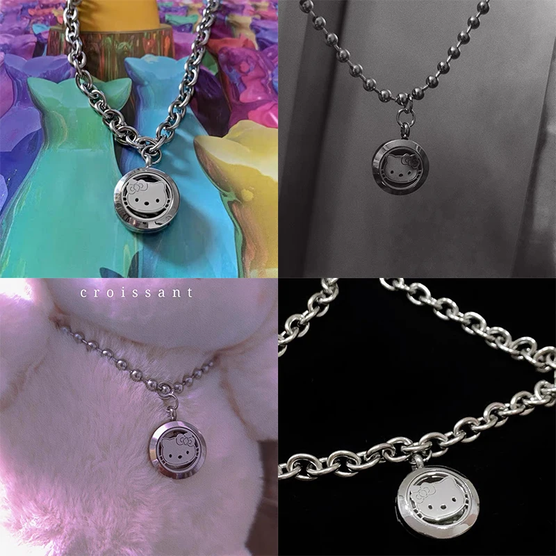 Sanrio Hello Kitty Necklace Anime Characters Male Female High Beauty Alloy Pendant Couple Student Youth Fashion Trendy Toy Gift
Sanrio Hello Kitty Necklace Anime Characters Male Female High Beauty Alloy Pendant Couple Student Youth Fashion Trendy Toy Gift