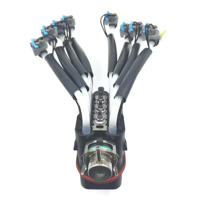 FJ504 89060440 17114163 93441235 2173029 8-Cylinder Fuel Spider Injector For Chevy Suburban Savana 5.0L 5.7L V8
FJ504 89060440 17114163 93441235 2173029 8-Cylinder Fuel Spider Injector For Chevy Suburban Savana 5.0L 5.7L V8