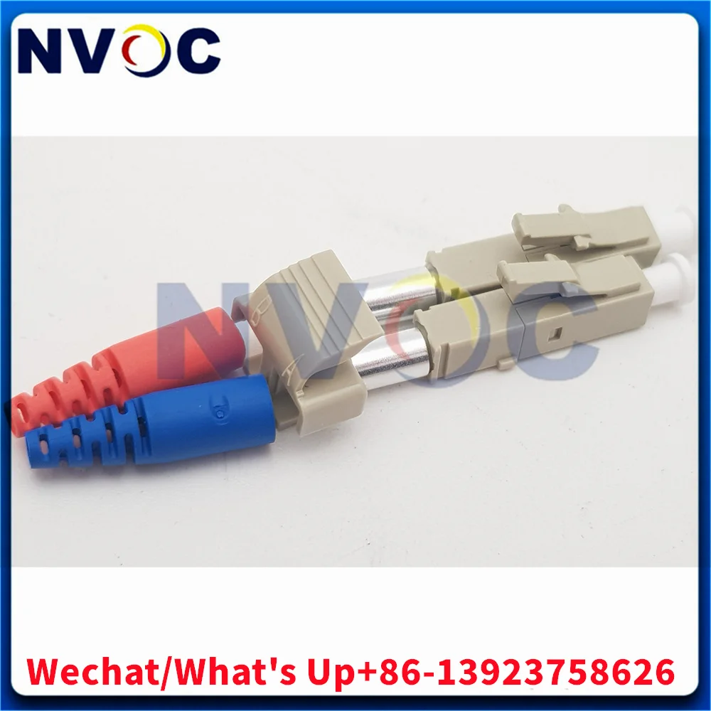 100Pcs LCUPC /MM/DX/2.0mm/Clip/Blue Red Gray Single/Multi Mode LC Duplex Fiber Ceramic Ferrule Optical Cable Connector
100Pcs LCUPC /MM/DX/2.0mm/Clip/Blue Red Gray Single/Multi Mode LC Duplex Fiber Ceramic Ferrule Optical Cable Connector