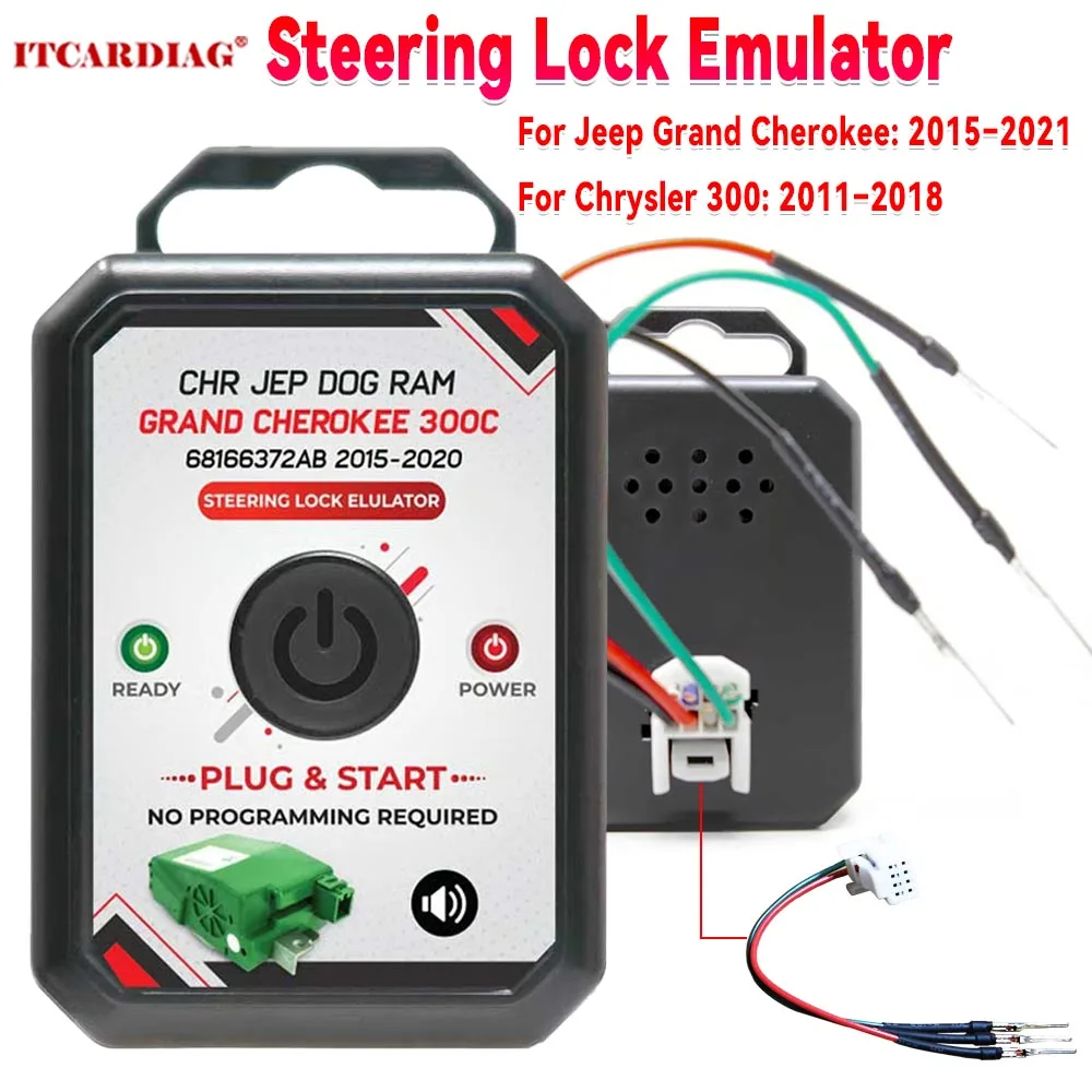 New For Jeep Steering Lock Emulator 68166372AB For Jeep Grand Cherokee For Chrysler 2015-2021 With Lock Sound
New For Jeep Steering Lock Emulator 68166372AB For Jeep Grand Cherokee For Chrysler 2015-2021 With Lock Sound