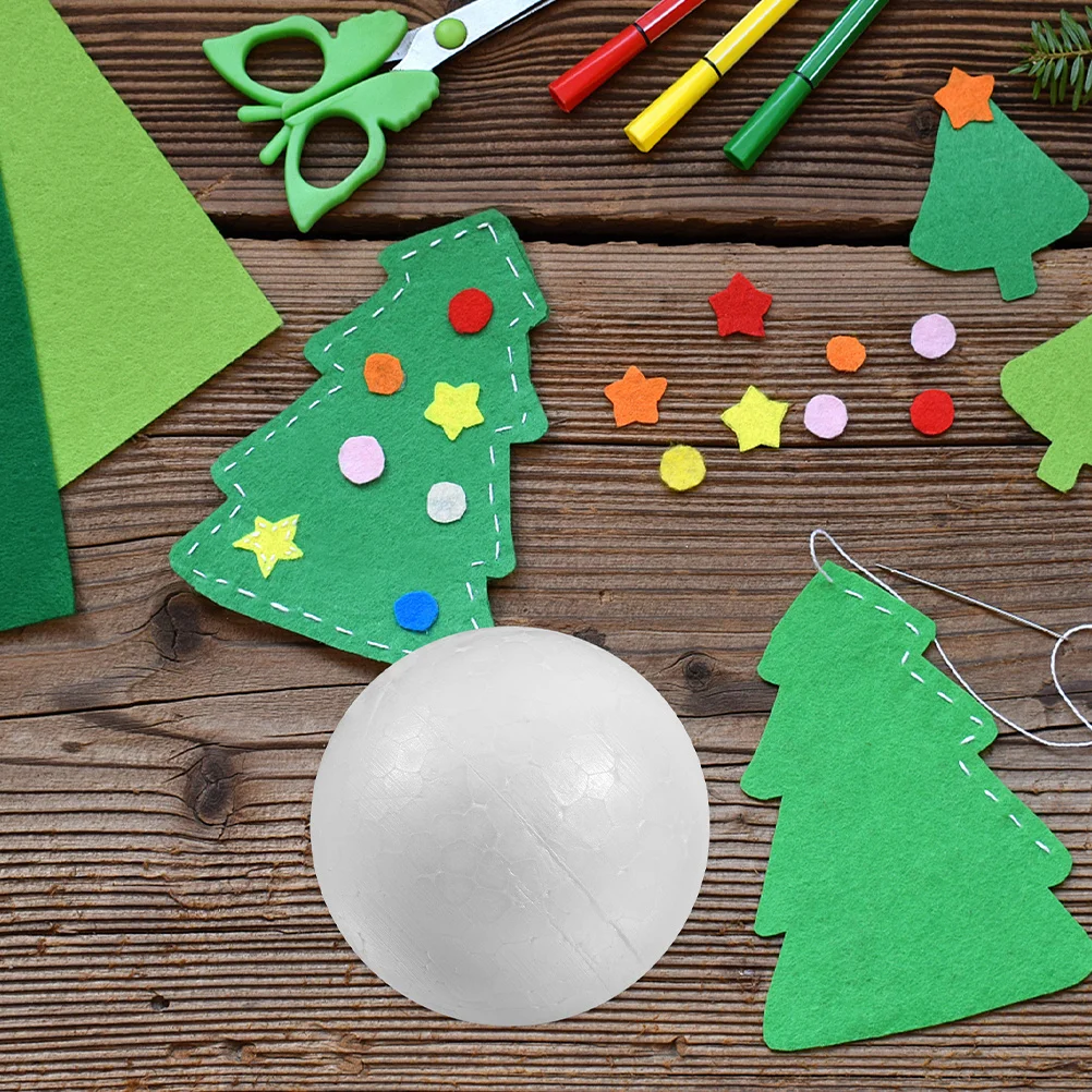 12Pcs Round Solid Foam Balls Blank for Kindergarten Crafts DIY Handmade Party Decoration Modeling Foam Kindergarten Ball
12Pcs Round Solid Foam Balls Blank for Kindergarten Crafts DIY Handmade Party Decoration Modeling Foam Kindergarten Ball