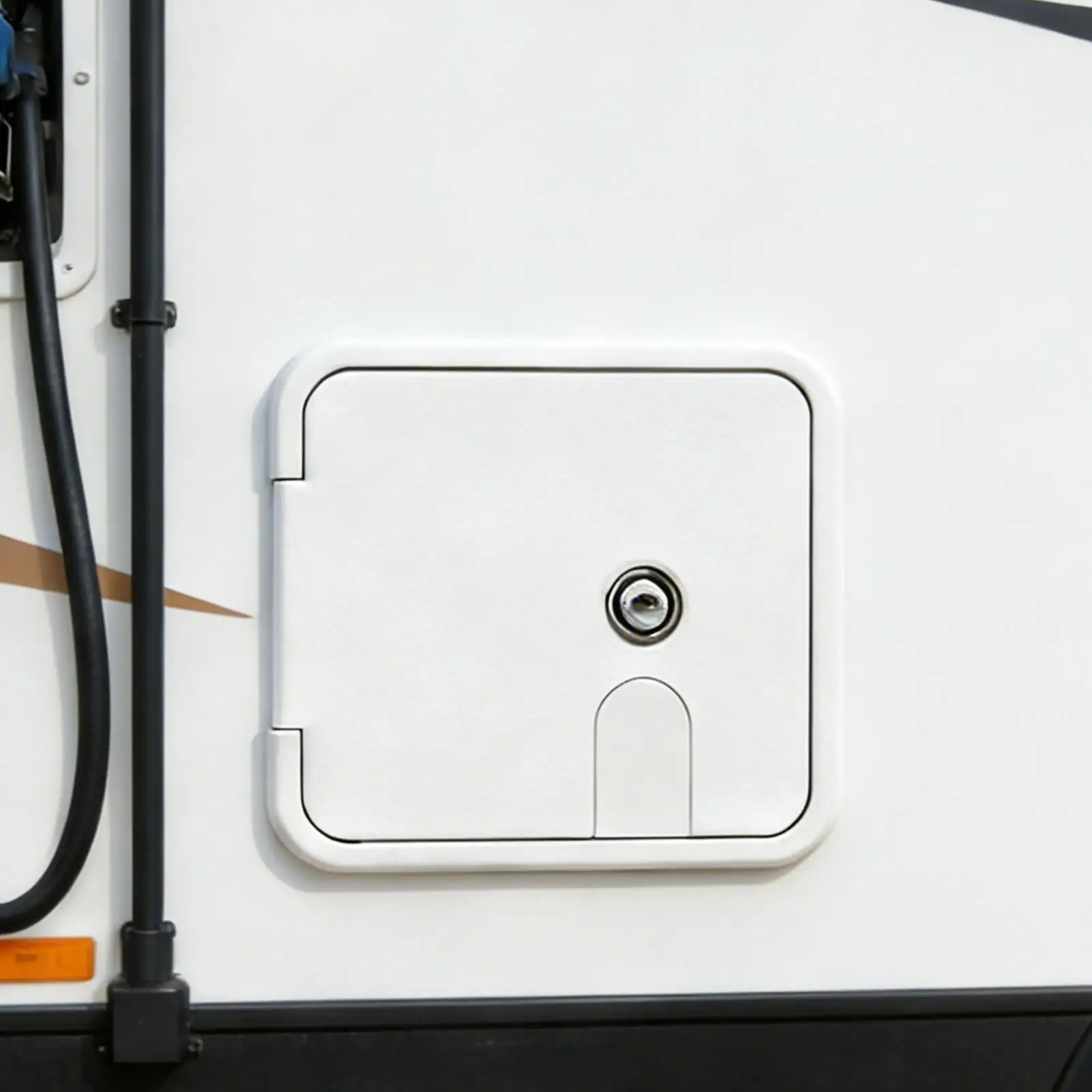 RV Access Door RV Cord Storage Hatch Fuel Filler Port Camper Hose Storage Cover Waterproof With Lock Cabin Door Modification
RV Access Door RV Cord Storage Hatch Fuel Filler Port Camper Hose Storage Cover Waterproof With Lock Cabin Door Modification