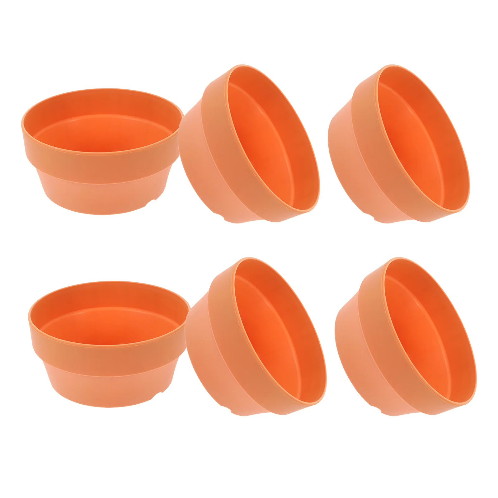 5Pcs Imitation Clay Flower Pot Round Plastic Plant Planter Basin Orange 16cm Indoor Outdoor Succulent Small Flower Pots Garden
5Pcs Imitation Clay Flower Pot Round Plastic Plant Planter Basin Orange 16cm Indoor Outdoor Succulent Small Flower Pots Garden
