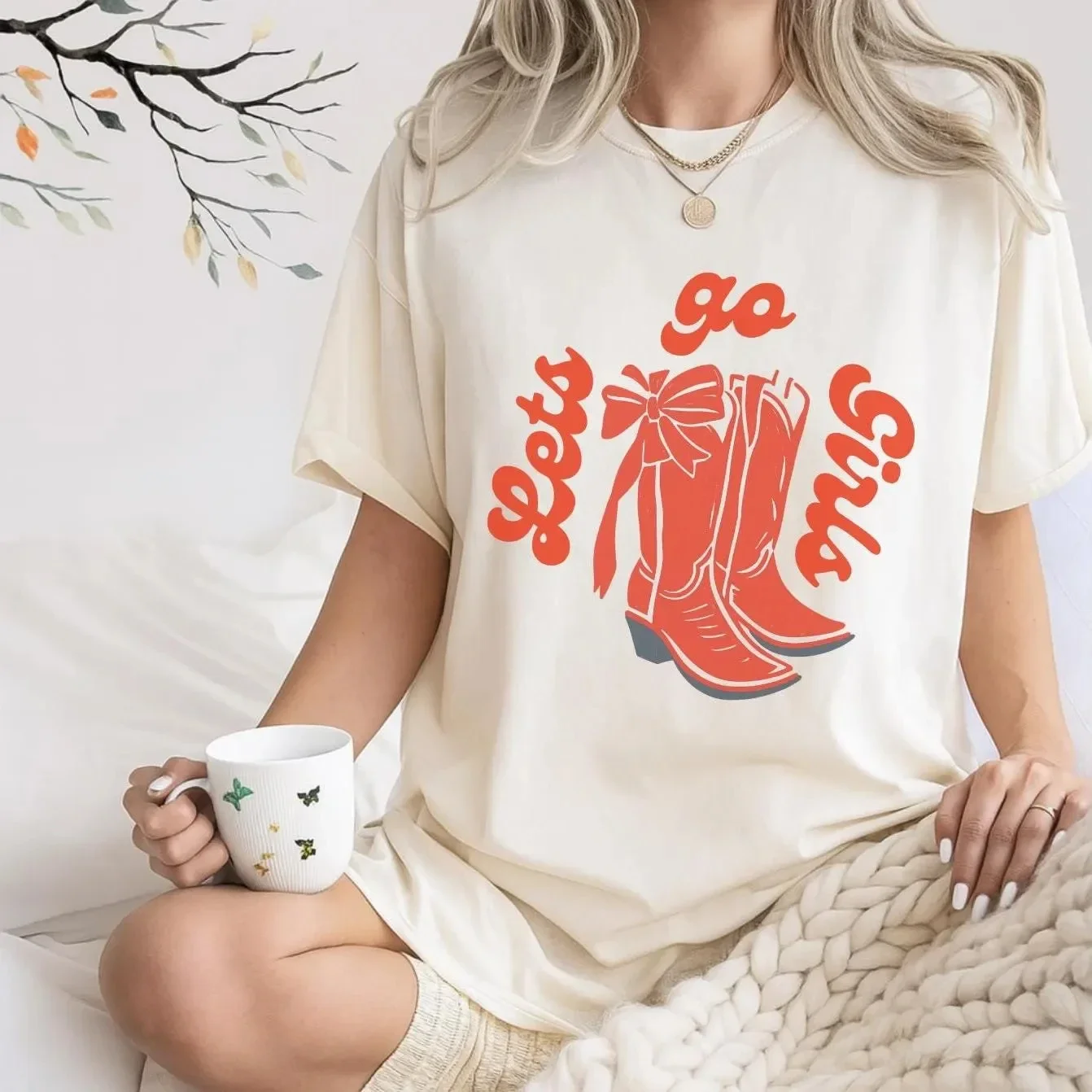 Plus Size Summer Women's Retro Lets Go Girls Print T-Shirt Cotton Breathable Stylish Versatile Street Style Oversized
Plus Size Summer Women's Retro Lets Go Girls Print T-Shirt Cotton Breathable Stylish Versatile Street Style Oversized