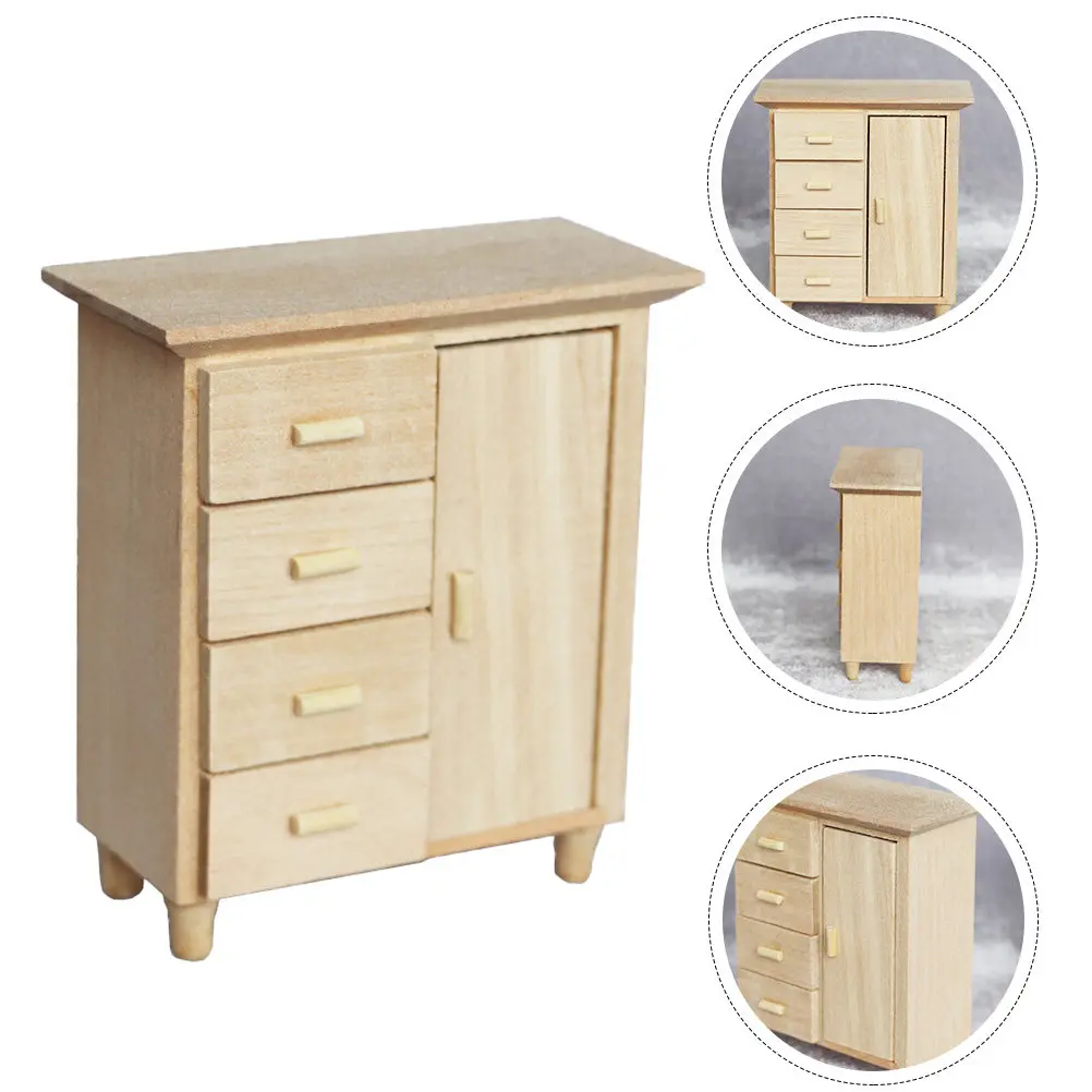 1Pcs Mini Furniture Mini Cabinet Solid Miniature Sideboard Creative Decoration Graduation Gift DIY Home Storage Rack
1Pcs Mini Furniture Mini Cabinet Solid Miniature Sideboard Creative Decoration Graduation Gift DIY Home Storage Rack