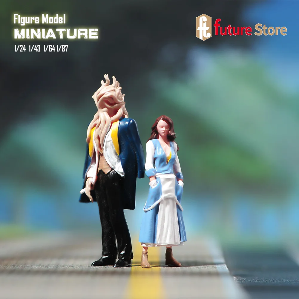 Resin 3D Print 1/87 1/64 1/43 1/24 Beast Beauty Girl Miniature Figure Mini Doll Model Scene Props Decoration Toys For Car Toys
Resin 3D Print 1/87 1/64 1/43 1/24 Beast Beauty Girl Miniature Figure Mini Doll Model Scene Props Decoration Toys For Car Toys