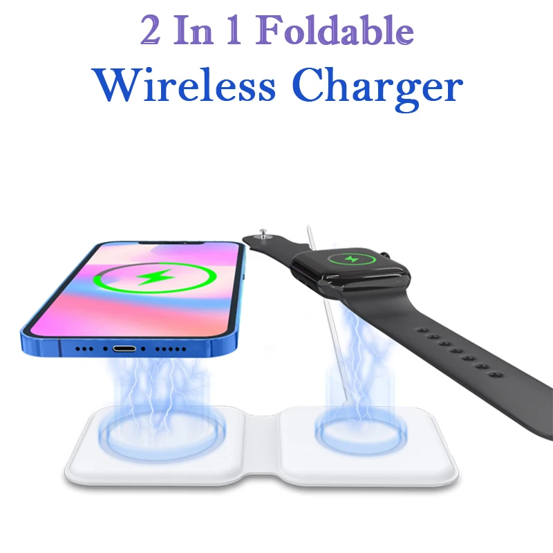2 в 1, Складная магнитная Беспроводная зарядная подставка для Samsung/iPhone/iWatch/Airpods/Huawei
2 в 1, Складная магнитная Беспроводная зарядная подставка для Samsung/iPhone/iWatch/Airpods/Huawei