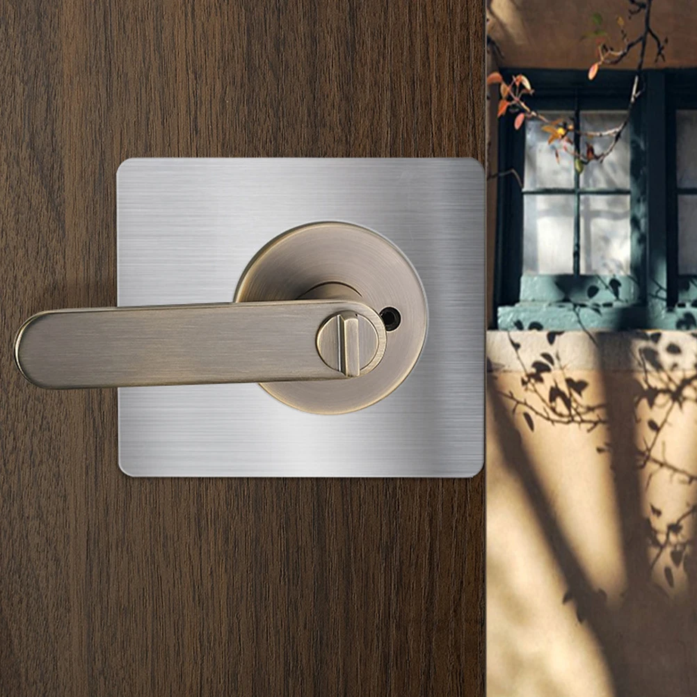 8Pcs Door Knob Plate Repair Covers Stainless Steel Durable Reinforcement Kit Door Hole Filling Strike Plates Deadbolt Cover
8Pcs Door Knob Plate Repair Covers Stainless Steel Durable Reinforcement Kit Door Hole Filling Strike Plates Deadbolt Cover