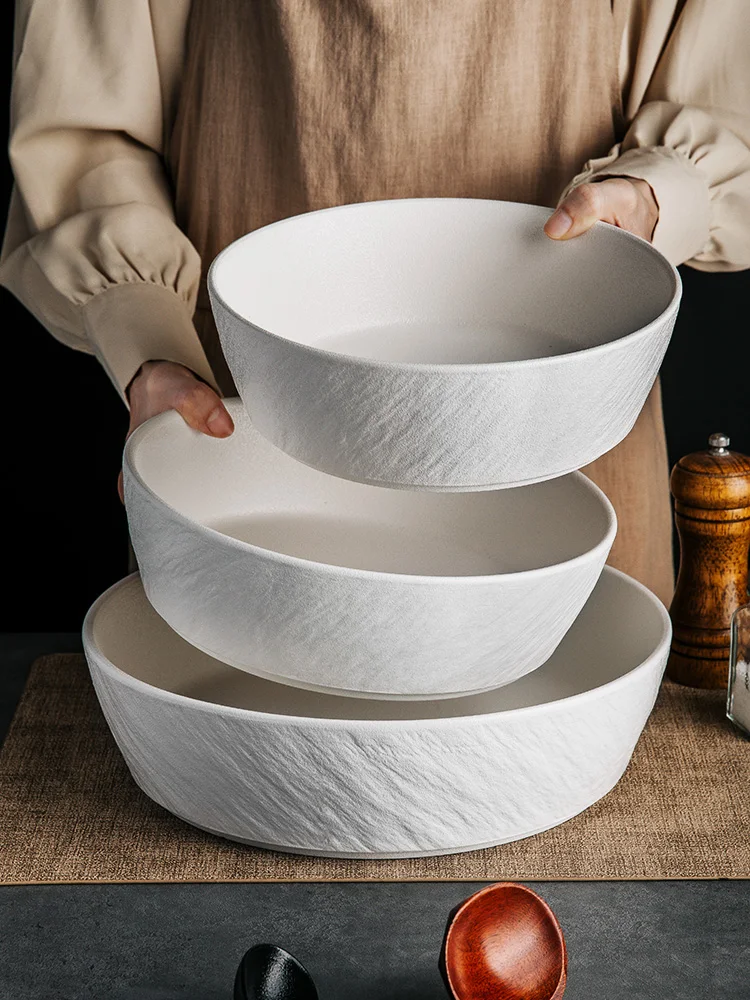 Large Cerc Soup Bowl for Home Use round ape Porcelain Hot Pot Bowl Suan Cai Yu And Spicy Blood Tripe Special Bowl
Large Cerc Soup Bowl for Home Use round ape Porcelain Hot Pot Bowl Suan Cai Yu And Spicy Blood Tripe Special Bowl