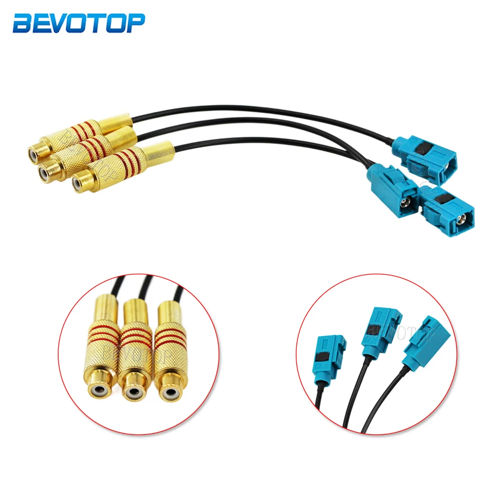 Universal Fakra Z Female to RCA Female Connector Video Cable RG174 Pigtail Car Parking Reversing Rear View Camera Adapter Cable
Universal Fakra Z Female to RCA Female Connector Video Cable RG174 Pigtail Car Parking Reversing Rear View Camera Adapter Cable