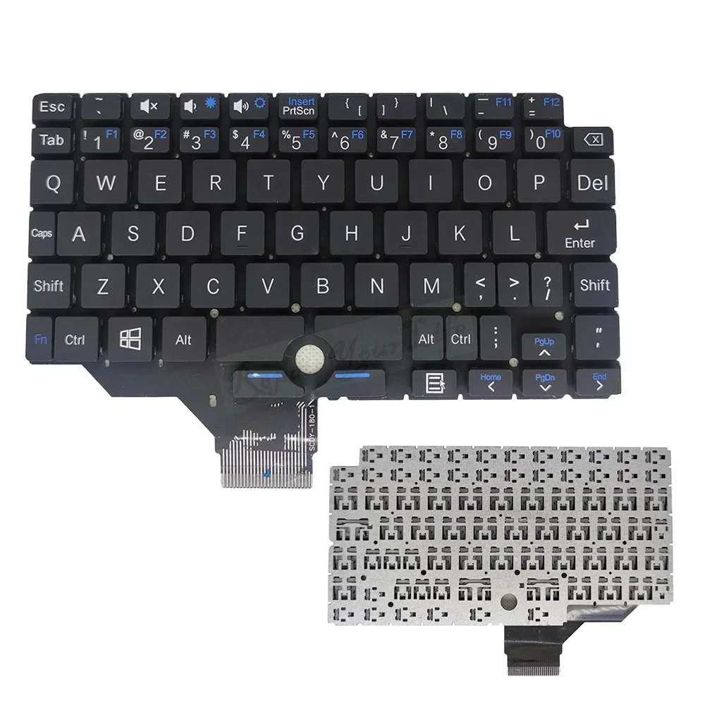 US English Pocket Laptop 1 Keyboard for GPD Pocket Mini Notebook UMPC SCDY-180-1 Pocket1 Notebook Keyboard Black No Frame
US English Pocket Laptop 1 Keyboard for GPD Pocket Mini Notebook UMPC SCDY-180-1 Pocket1 Notebook Keyboard Black No Frame