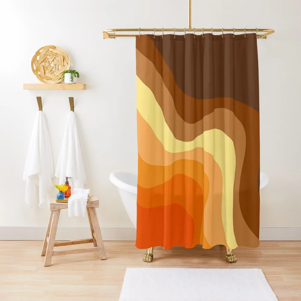 Colorful retro style waves design Shower Curtain For Bathroom Shower Cute Shower Curtain
Colorful retro style waves design Shower Curtain For Bathroom Shower Cute Shower Curtain