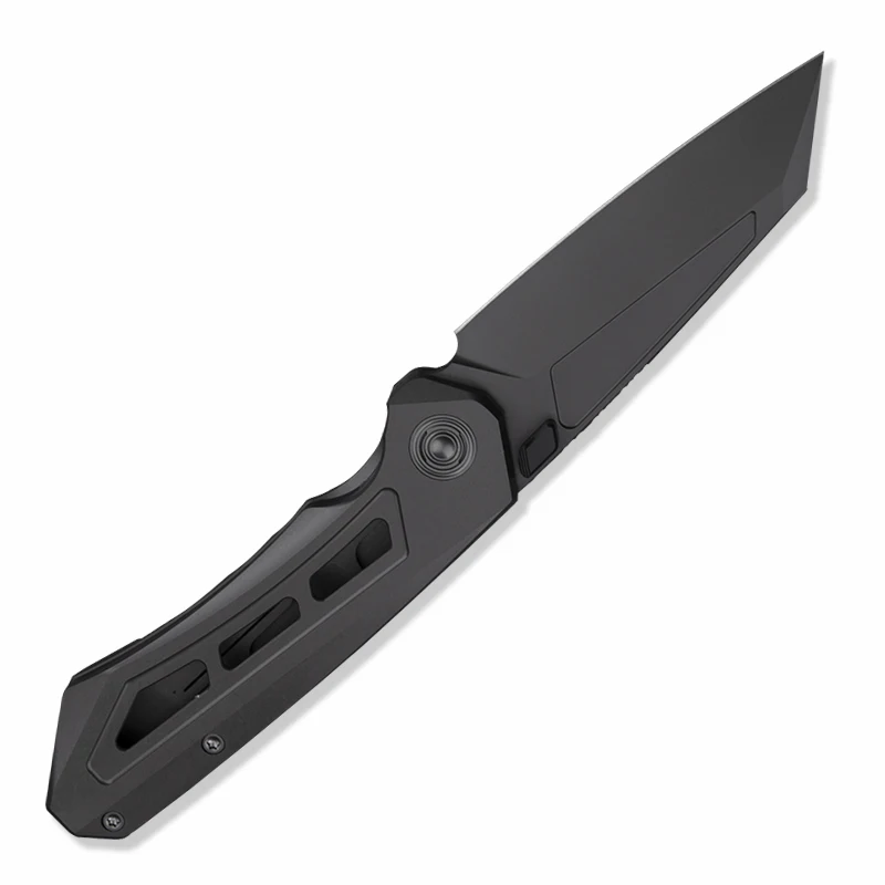 Titan Raven M390 Folding Knife with Titanium Alloy Handle, Hollow Design, Black Titanium Coating, EDC Camping Pocket Knife
Titan Raven M390 Folding Knife with Titanium Alloy Handle, Hollow Design, Black Titanium Coating, EDC Camping Pocket Knife