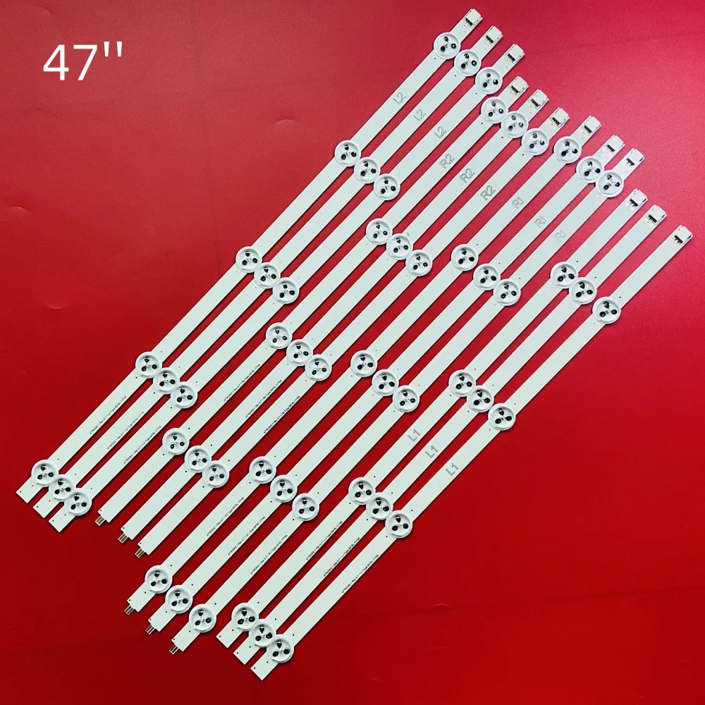 TV LED Backlight Strip For LG 47LN575S 47LN575R 47LN575U 47LN575V 47" Backlight LED TV Bands Light Bars Lamps Strip Complete Set
TV LED Backlight Strip For LG 47LN575S 47LN575R 47LN575U 47LN575V 47" Backlight LED TV Bands Light Bars Lamps Strip Complete Set