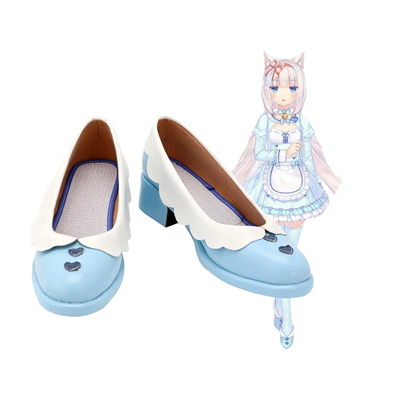 NEKOPARA Ваниль, обувь для косплея в стиле аниме, синие ботинки по индивидуальному заказу, парик для косплея ваниль для взрослых и детей, аксессуары для косплея
NEKOPARA Ваниль, обувь для косплея в стиле аниме, синие ботинки по индивидуальному заказу, парик для косплея ваниль для взрослых и детей, аксессуары для косплея