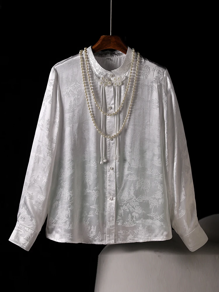 Young Sle Reformed Sweater Inner Wear with Tailed Skirt Stand Collar Button up Cardigan Traditional Chinese...
Young Sle Reformed Sweater Inner Wear with Tailed Skirt Stand Collar Button up Cardigan Traditional Chinese...