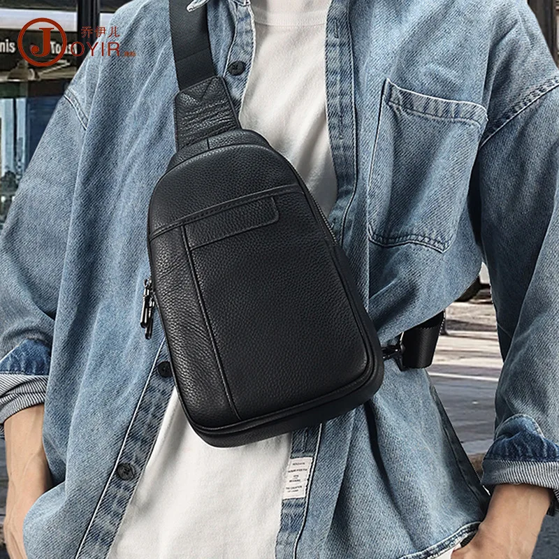Leather Men's Crossbody Men's High-end Chest Bag Men's Bag Casual Fashion Cowhide Breast Bag Fashion Accessories High-end Birthd
Leather Men's Crossbody Men's High-end Chest Bag Men's Bag Casual Fashion Cowhide Breast Bag Fashion Accessories High-end Birthd