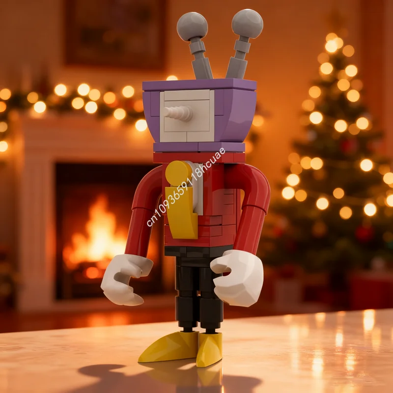 67pcs MOC Mr Ant Tenna Deltarune Iconsed Model Building Blocks Christmas Gift Construction Assemble DIY Toys Creative Idea Kids
67pcs MOC Mr Ant Tenna Deltarune Iconsed Model Building Blocks Christmas Gift Construction Assemble DIY Toys Creative Idea Kids