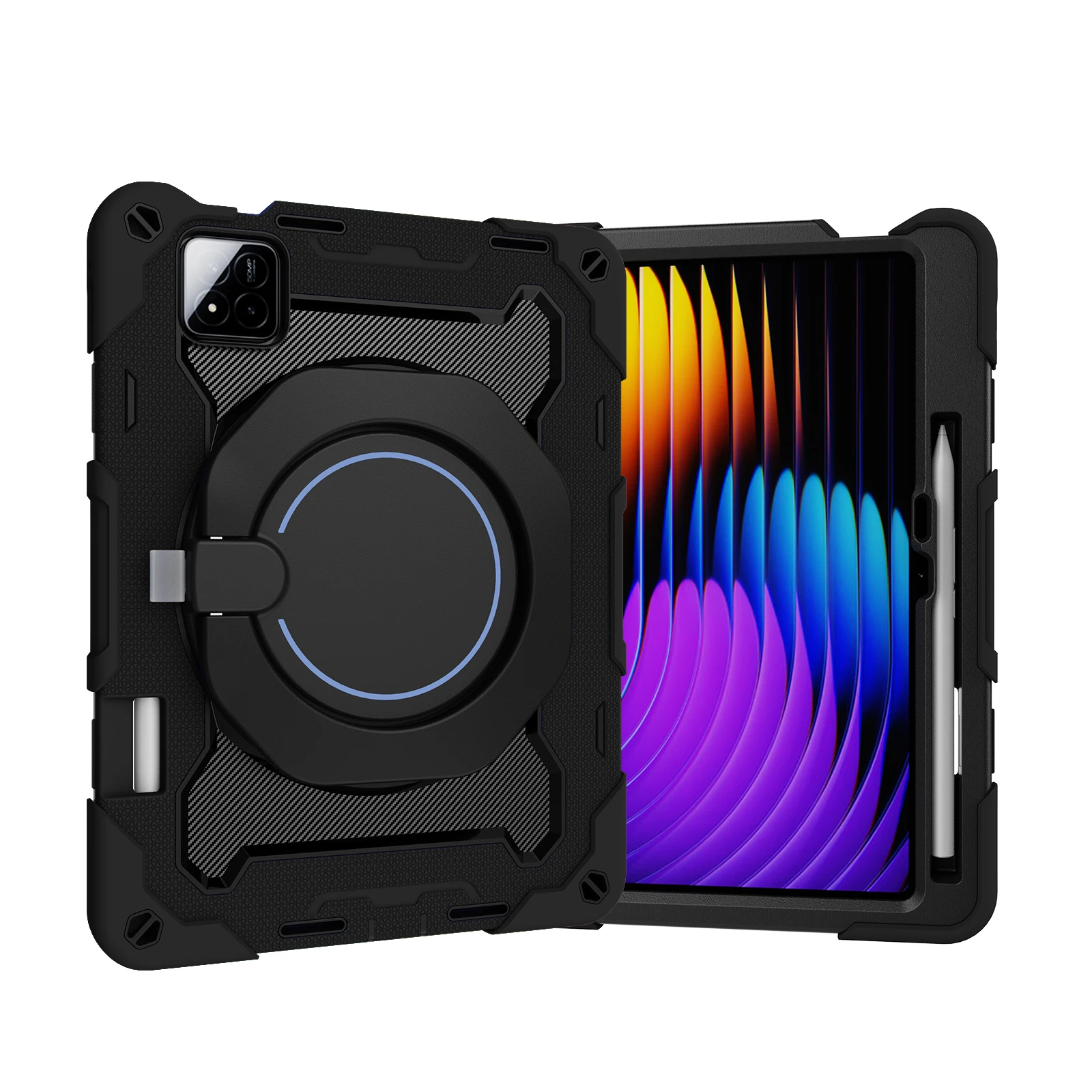 Вращающийся на 360 градусов чехол-подставка для Xiaomi Pad 7 Pro 2024 11,2-дюймовый сверхпрочный противоударный чехол с ручкой, 3-слойный корпус
Вращающийся на 360 градусов чехол-подставка для Xiaomi Pad 7 Pro 2024 11,2-дюймовый сверхпрочный противоударный чехол с ручкой, 3-слойный корпус