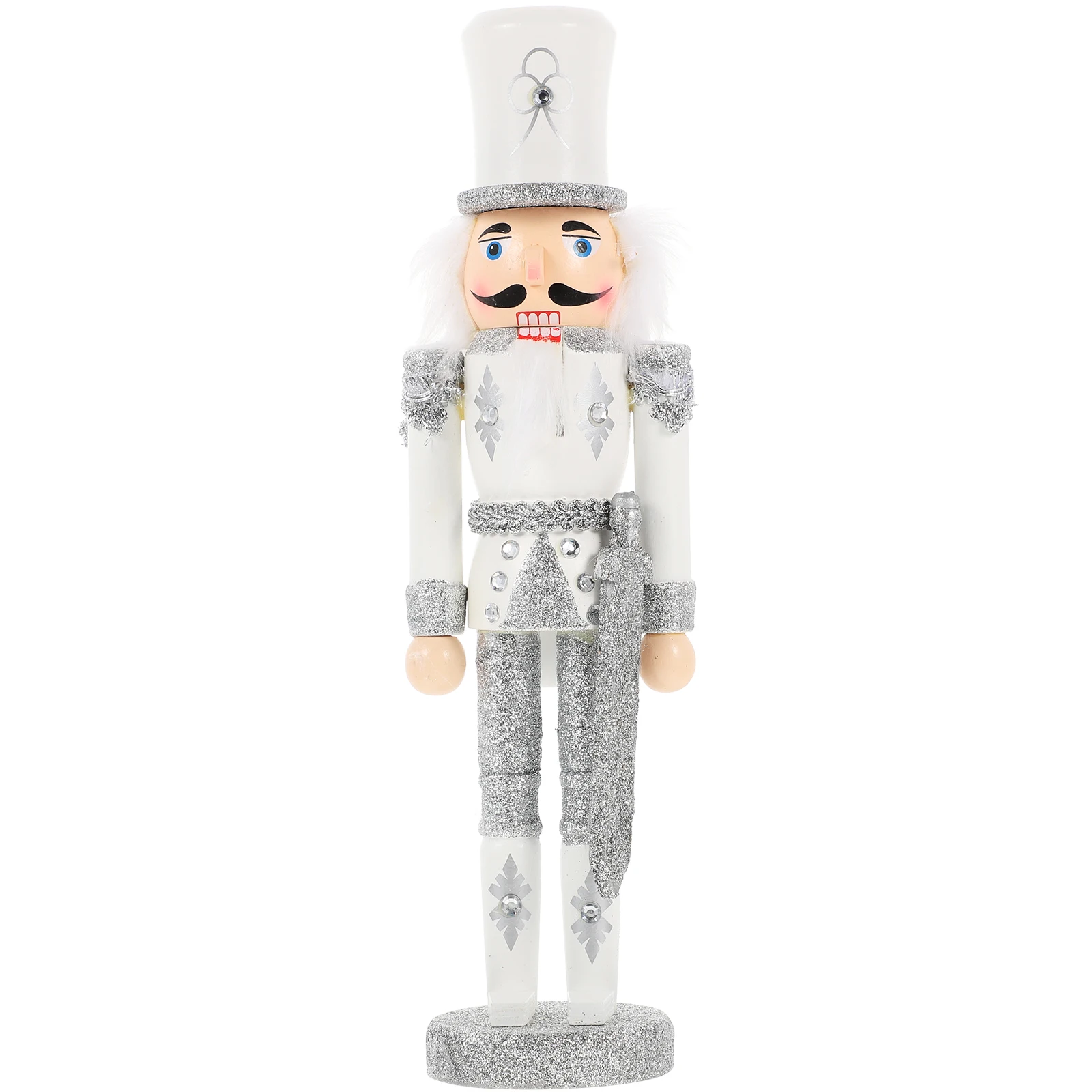 Wooden Nutcracker Christmas Decoration Xmas Gift Wood Craft Holiday Figure Elegant Soldier Desktop Decorations Kids
Wooden Nutcracker Christmas Decoration Xmas Gift Wood Craft Holiday Figure Elegant Soldier Desktop Decorations Kids