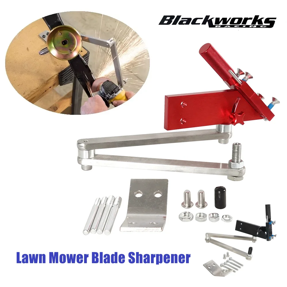 Sharpener Model 5005 Gen 2 15°-45° Adjustable Lawn Mower Blade Sharpener For Left and Right Hand Blades Sharp Black Red
Sharpener Model 5005 Gen 2 15°-45° Adjustable Lawn Mower Blade Sharpener For Left and Right Hand Blades Sharp Black Red