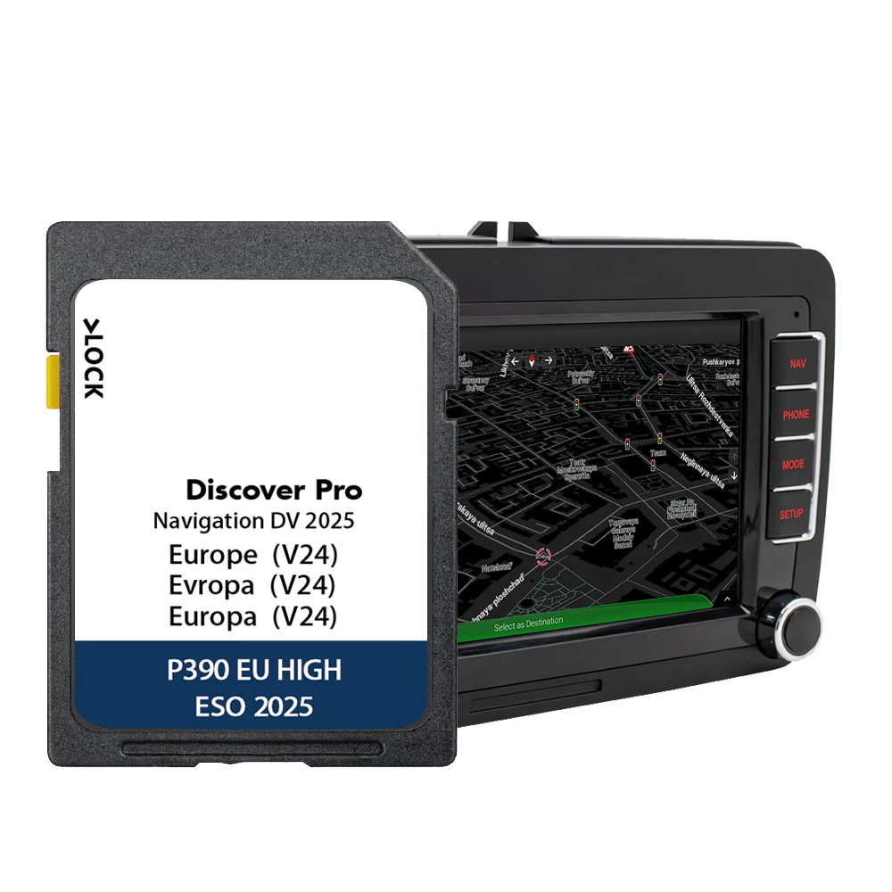 Stary for Volkswagen Golf Sportvan 5G from 2014 Discover DV V24 Pro Navigation SD Map Memory Card
Stary for Volkswagen Golf Sportvan 5G from 2014 Discover DV V24 Pro Navigation SD Map Memory Card