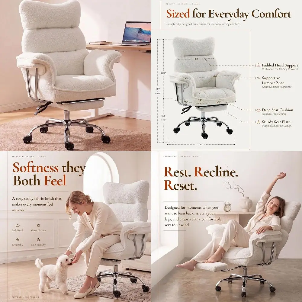 Big and Tall Office Chair, Ergonomic Desk Chair with Thick Cushion, Wide Seat amp Armrests Computer Gaming Chair,High Back Recl
Big and Tall Office Chair, Ergonomic Desk Chair with Thick Cushion, Wide Seat amp Armrests Computer Gaming Chair,High Back Recl