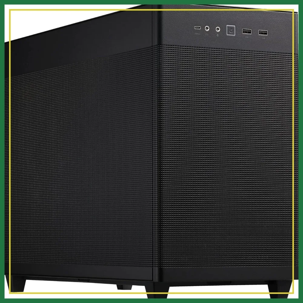 Compact Micro ATX PC Case, SFF Ready, Pre-Installed Fan, Mesh Panel, Tool-Free Side Panels, Support 360mm Radiator, GPU up to 338mm, ATX PSU Compatible, 2-Year Warranty
Compact Micro ATX PC Case, SFF Ready, Pre-Installed Fan, Mesh Panel, Tool-Free Side Panels, Support 360mm Radiator, GPU up to 338mm, ATX PSU Compatible, 2-Year Warranty