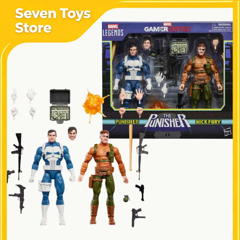 6-Inch Marvel Gamerverse Marvel Legends Series The Punisher Punisher Nick Fury 2-Pack Action Figure Collect Model Decor Toy Gift
6-Inch Marvel Gamerverse Marvel Legends Series The Punisher Punisher Nick Fury 2-Pack Action Figure Collect Model Decor Toy Gift