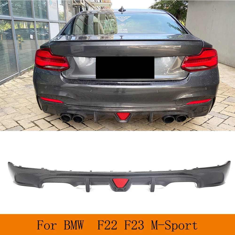 Car Rear Diffuser Lip for BMW F22 F23 M Sport Coupe Convertible 2013 - 2017 M235i M240i Carbon Fiber Rear Bumper Lip Diffuser
Car Rear Diffuser Lip for BMW F22 F23 M Sport Coupe Convertible 2013 - 2017 M235i M240i Carbon Fiber Rear Bumper Lip Diffuser