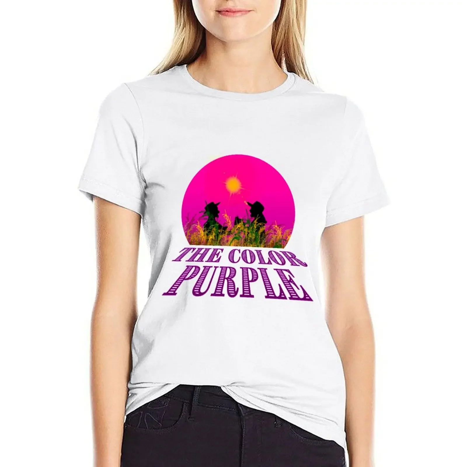 The Color Purple T-shirt korean fashion plus size tops Aesthetic clothing spring clothes Women 2024
The Color Purple T-shirt korean fashion plus size tops Aesthetic clothing spring clothes Women 2024